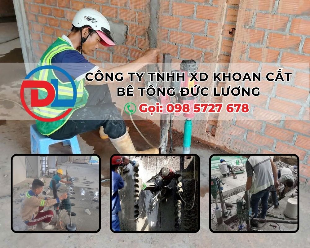 KHOAN CẮT BÊ TÔNG ĐỨC LƯƠNG với kinh nghiệm lâu năm, máy móc hiện đại, đội ngũ tay nghề cao và chính sách giá minh bạch là lựa chọn số một cho mọi công trình từ nhỏ đến lớn tại Đồng Nai và khu vực lân cận.