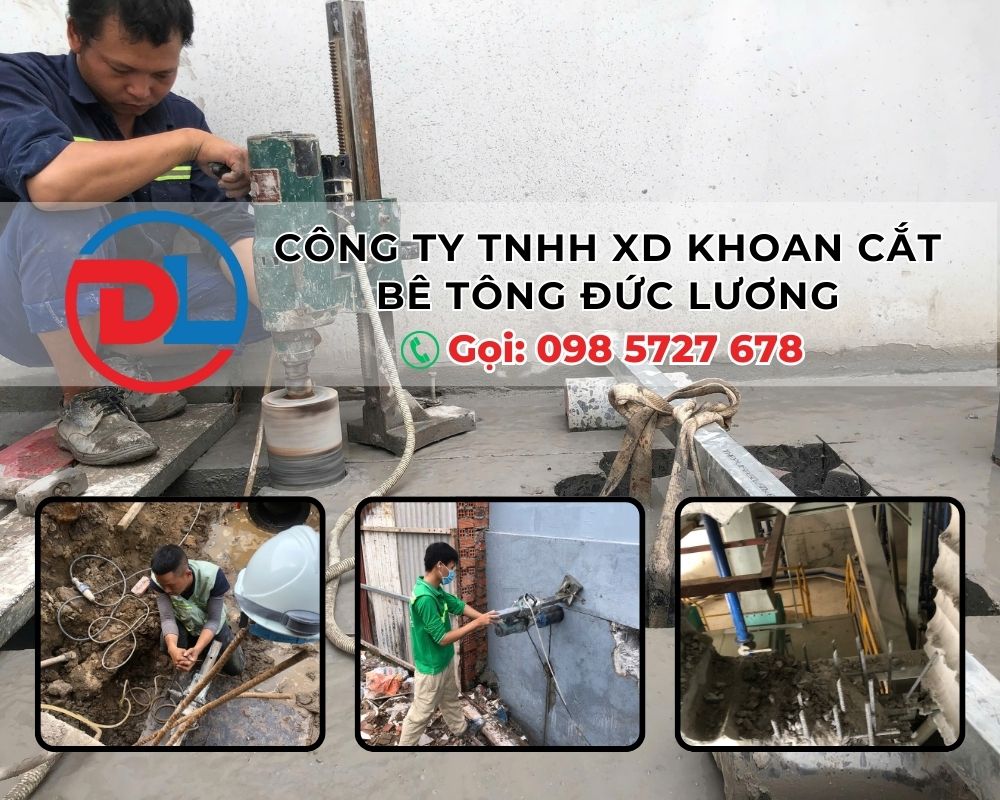 Với sự hỗ trợ của công nghệ máy móc hiện đại, dịch vụ khoan cắt bê tông, khoan đục bê tông, khoan rút lõi bê tông chuyên nghiệp đã trở thành lựa chọn hàng đầu cho mọi công trình dân dụng và công nghiệp.