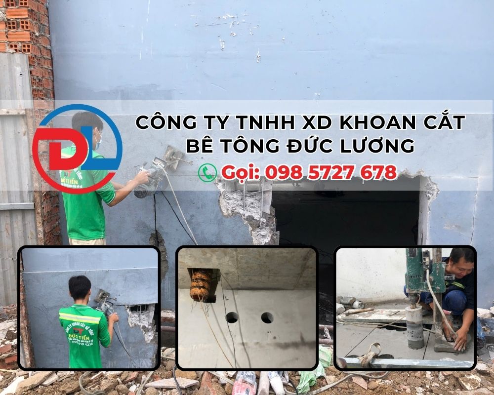 Với sự hỗ trợ từ KHOAN CẮT BÊ TÔNG ĐỨC LƯƠNG, bạn hoàn toàn yên tâm về chất lượng, tiến độ và giá cả.