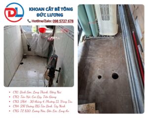 Với khoan rút lõi bê tông Hóc Môn – thi công đường ống & hệ thống kỹ thuật, lựa chọn đơn vị thi công chuyên nghiệp sẽ giúp công trình của bạn đảm bảo đúng kỹ thuật