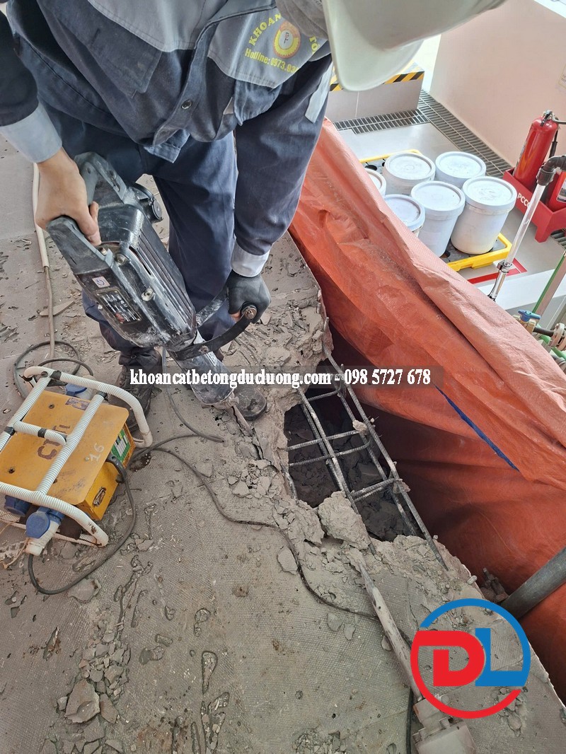 Khoan Rút Lõi Bê Tông Long An - Khoan Lỗ Kỹ Thuật Chính Xác