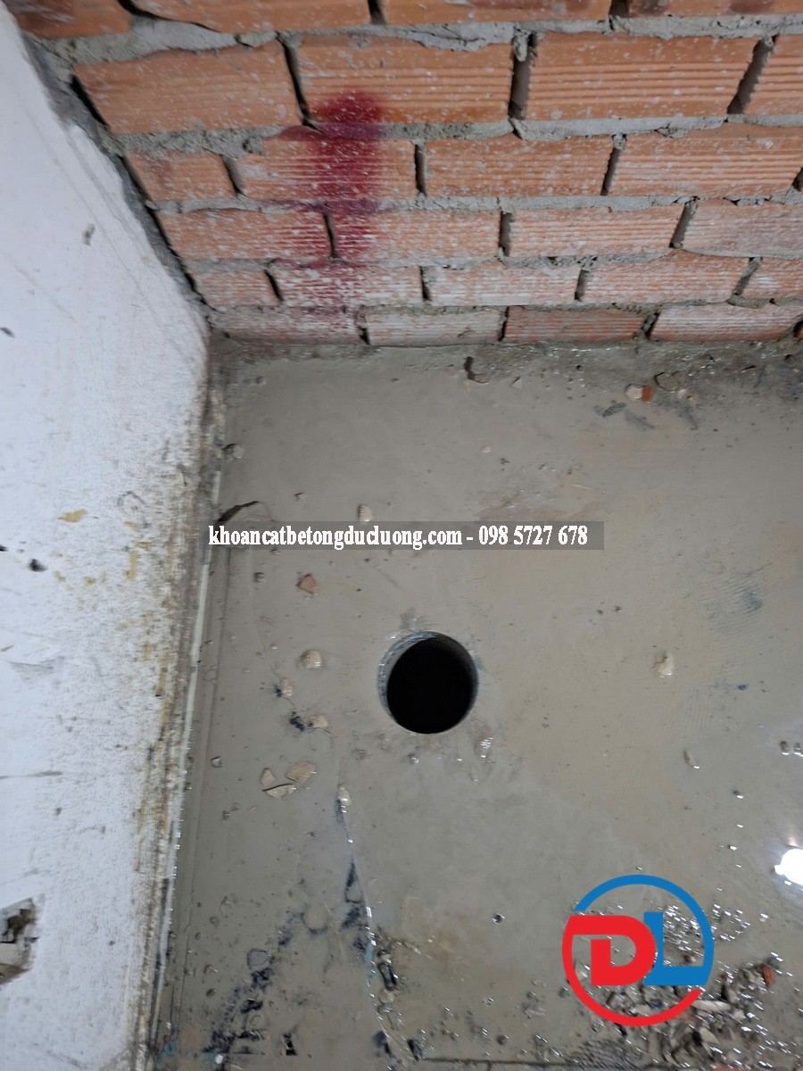 Khoan Rút Lõi Bê Tông Bình Chánh HCM - Đỉnh Cao Công Nghệ Không Bụi