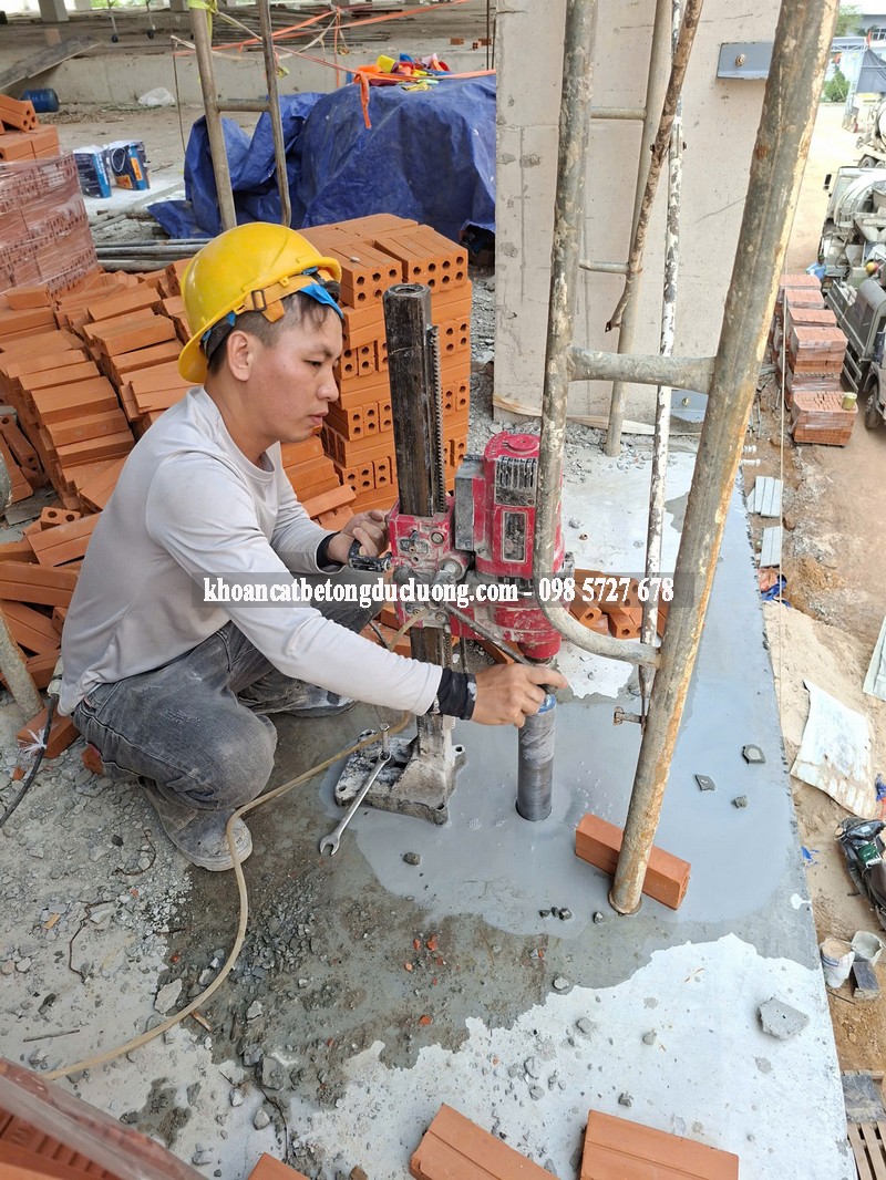 Khoan Cắt Bê Tông Dĩ An - Thuận An - Có Mặt 20 Phút
