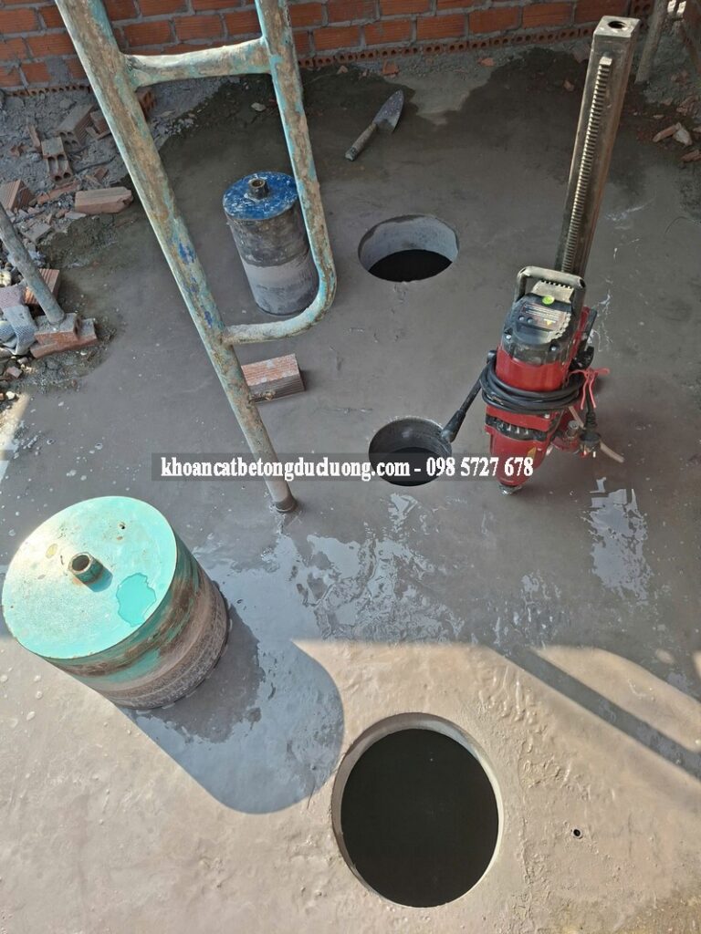 Khoan Rút Lõi Bê Tông Miền Nam Giá Rẻ - Trực 24/7 Tới Ngay Sau 15-30P