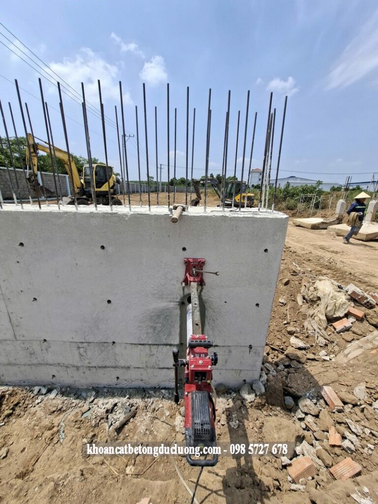 Thi Công Khoan Rút Lõi Bê Tông Quận 6 - Giá Rẻ, Có Mặt Ngay