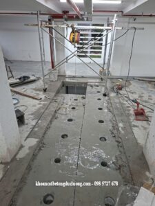 Khoan Rút Lõi Bê Tông Gò Vấp | Đường Kính Lớn, Chuẩn Kỹ Thuật