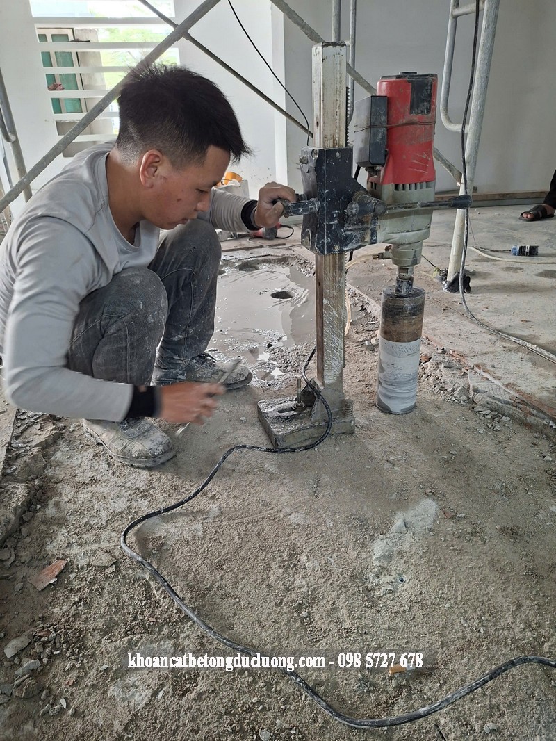 Khoan Rút Lõi Bê Tông Chuyên Nghiệp - Thi Công Nhanh 24/7