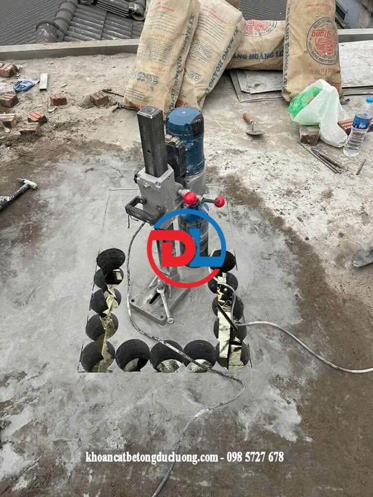 Khoan Rút Lõi Bê Tông Nhà Xưởng Nhà Phố Miền Nam - Thi Công Nhanh