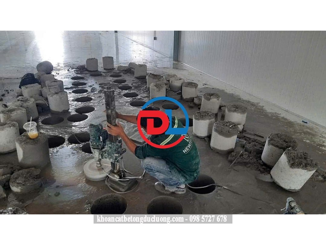 Khoan Rút Lõi Bê Tông Quận Tân Phú | Giảm Ồn, Không Nứt Tường