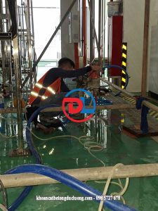 Khoan Rút Lõi Đường Ống PCCC & M&E Quận 1: Đúng Tiến Độ
