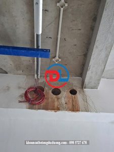 Khoan Rút Lõi Đường Ống PCCC & M&E Quận 1: Đúng Tiến Độ